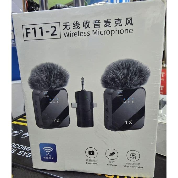F11 Wireless Lavalier Microphone