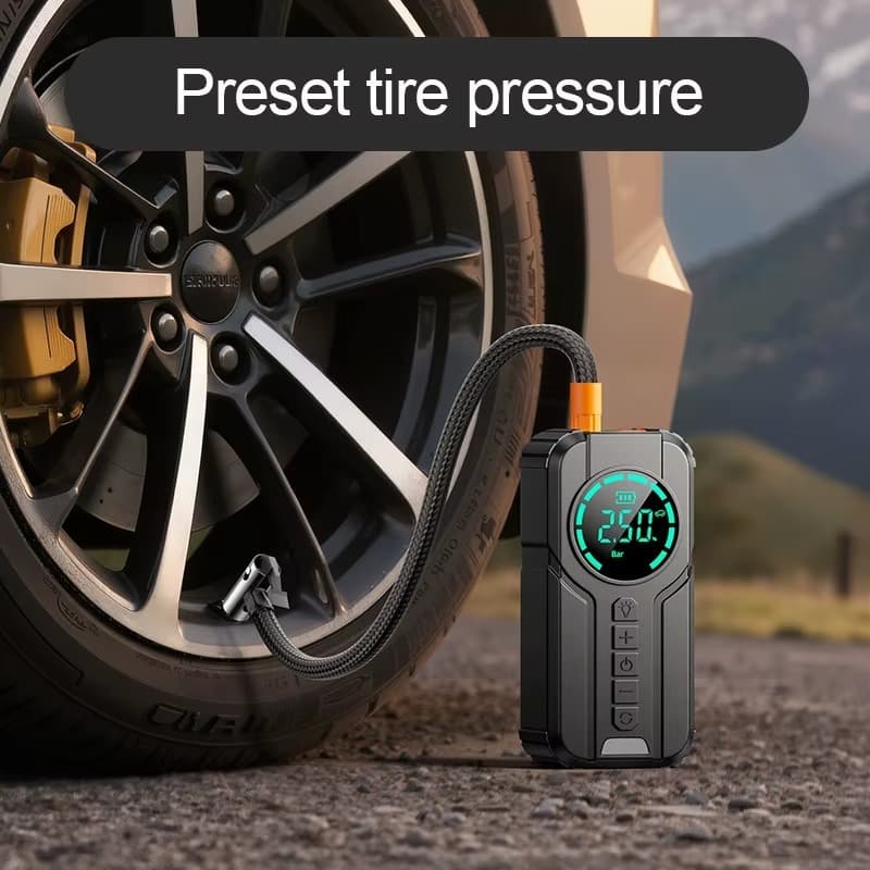 Jump Starter with Air Compressor